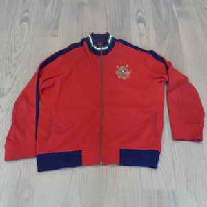 Ralph Lauren Polo & Co New  York Finest Quality Red XLarge Zip up Jacket